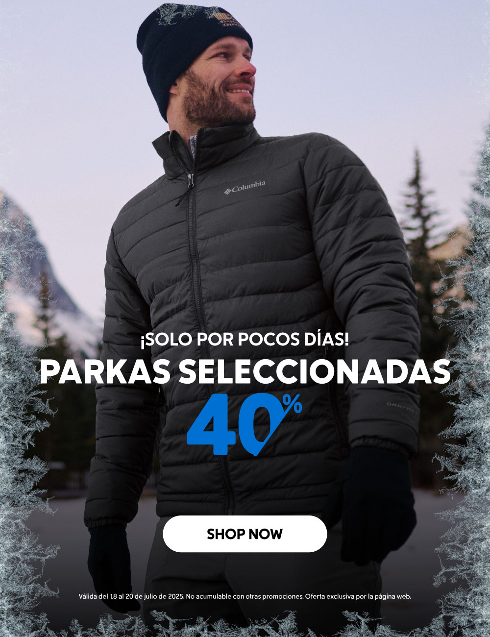 parkas 40%off